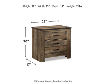 Ashley Express - Trinell Two Drawer Night Stand