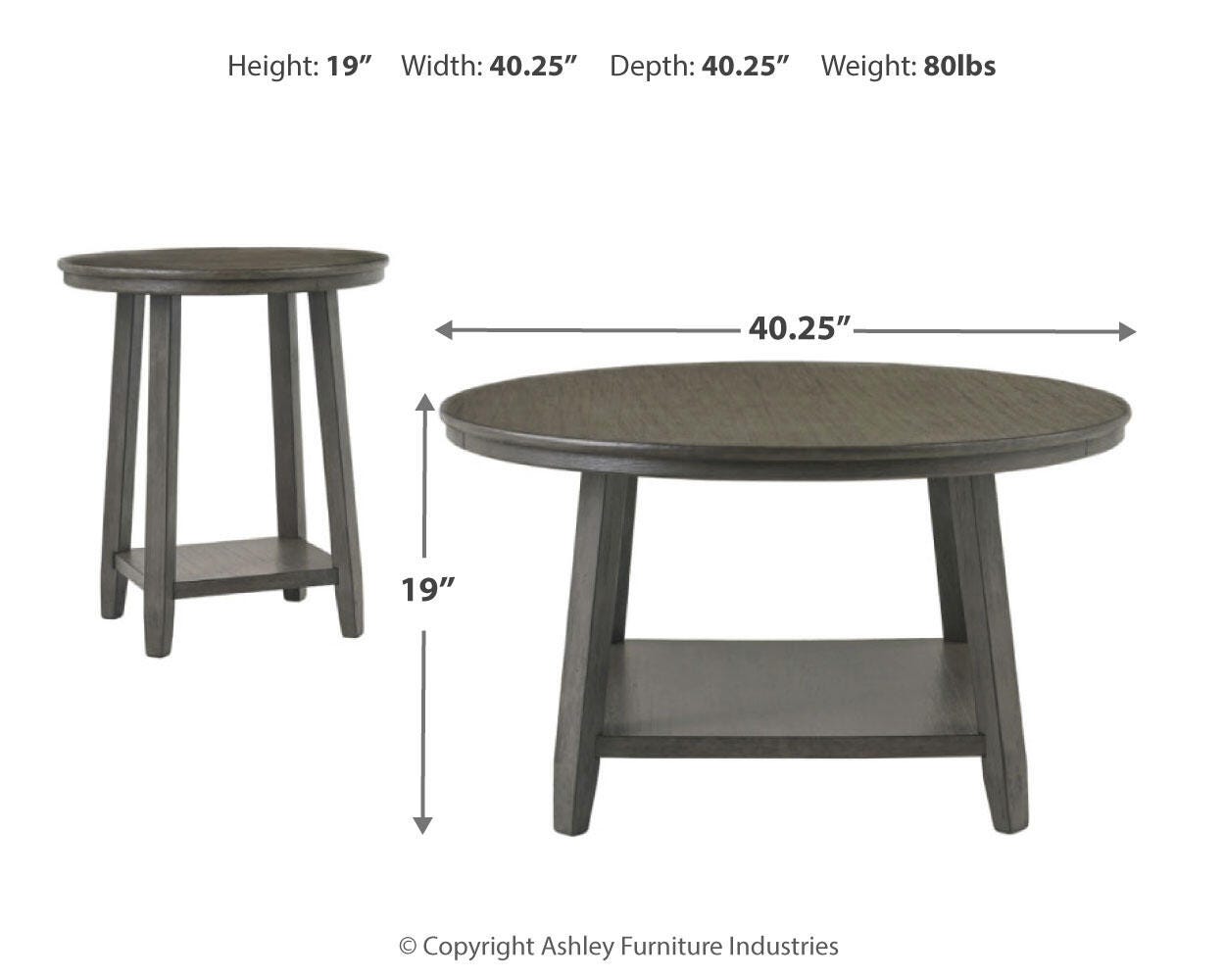 Ashley Express - Caitbrook Occasional Table Set (3/CN)