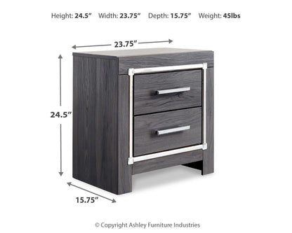 Ashley Express - Lodanna Two Drawer Night Stand