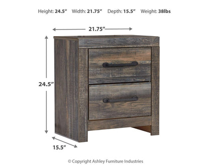 Ashley Express - Drystan Two Drawer Night Stand