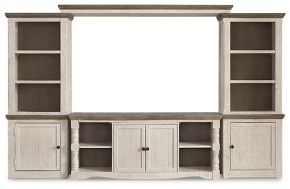 Ashley Express - Havalance 4-Piece Entertainment Center