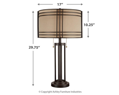 Ashley Express - Hanswell Metal Table Lamp (1/CN)