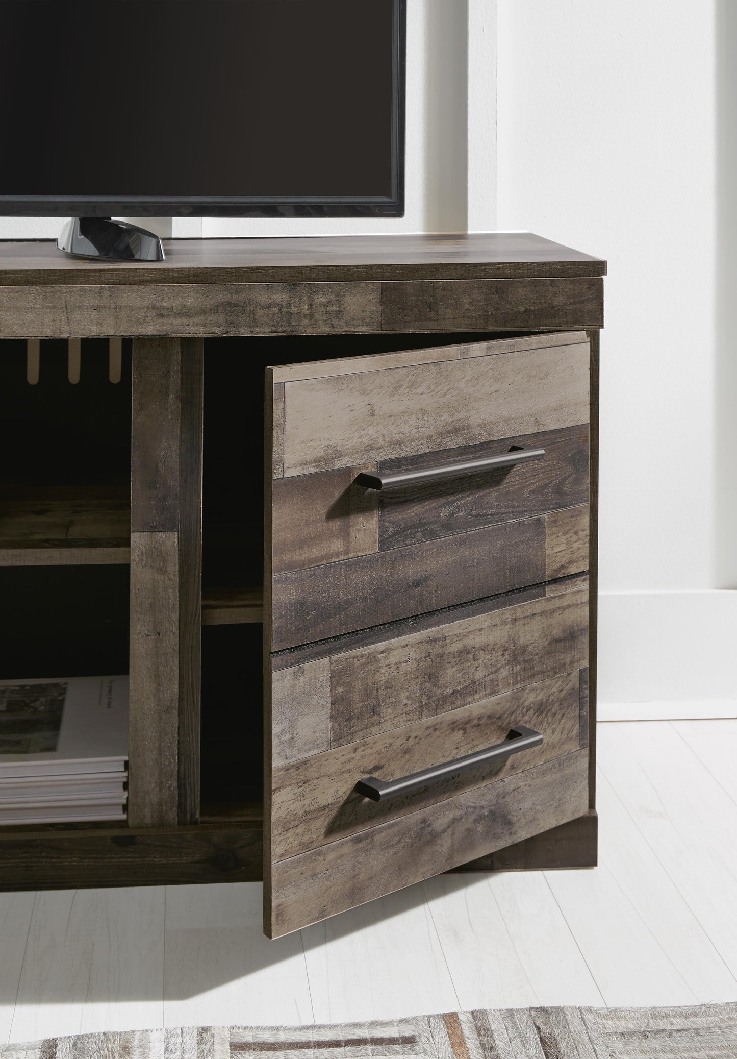 Ashley Express - Derekson 4-Piece Entertainment Center