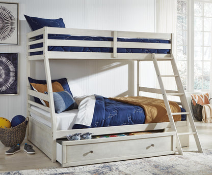 Ashley Express - Robbinsdale Twin over Full Bunk Bed with Storage
