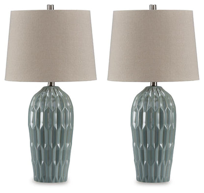 Ashley Express - Hadbury Ceramic Table Lamp (2/CN)