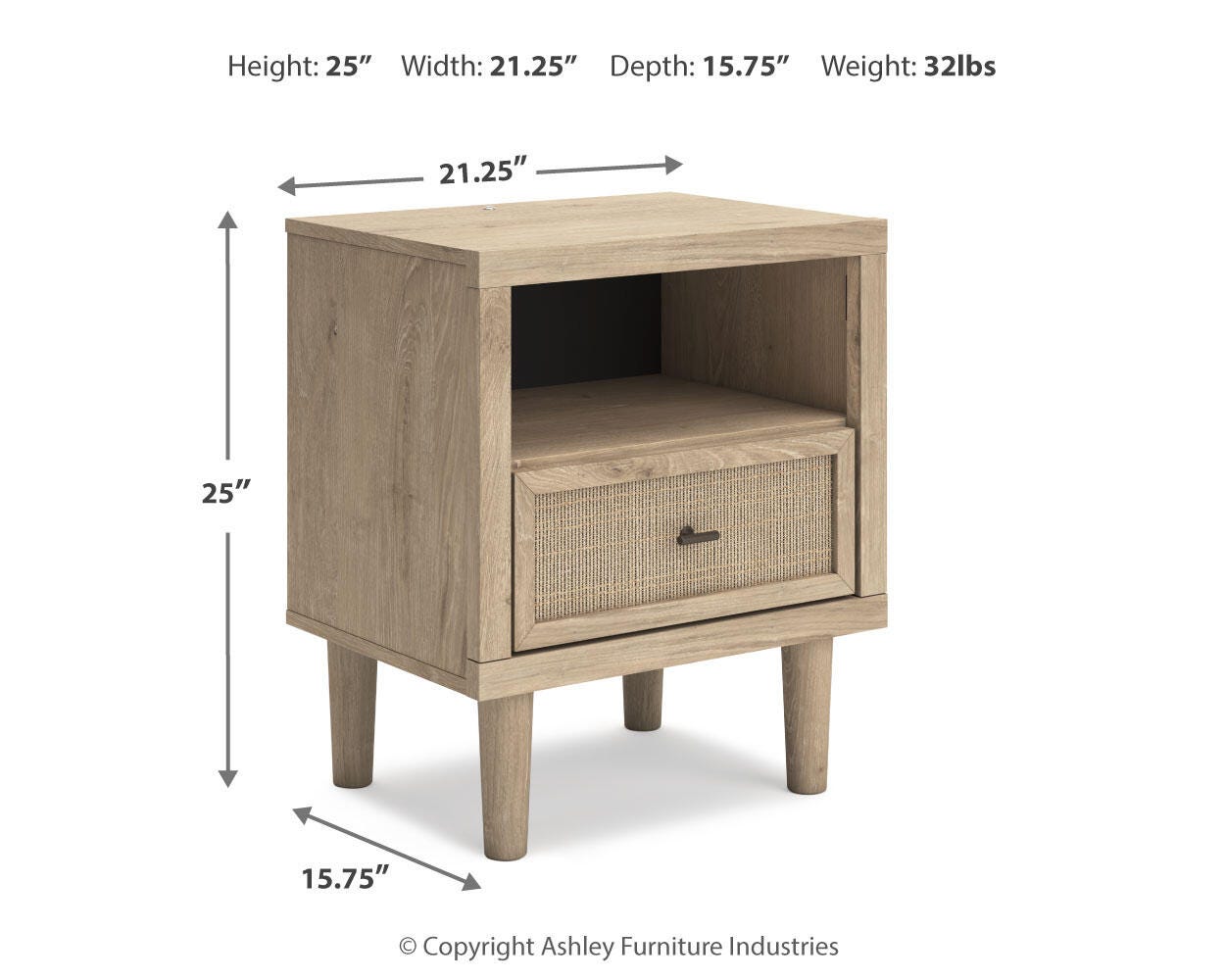 Ashley Express - Cielden One Drawer Night Stand