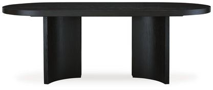 Rowanbeck Oval Dining Room Table