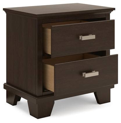 Covetown Two Drawer Night Stand