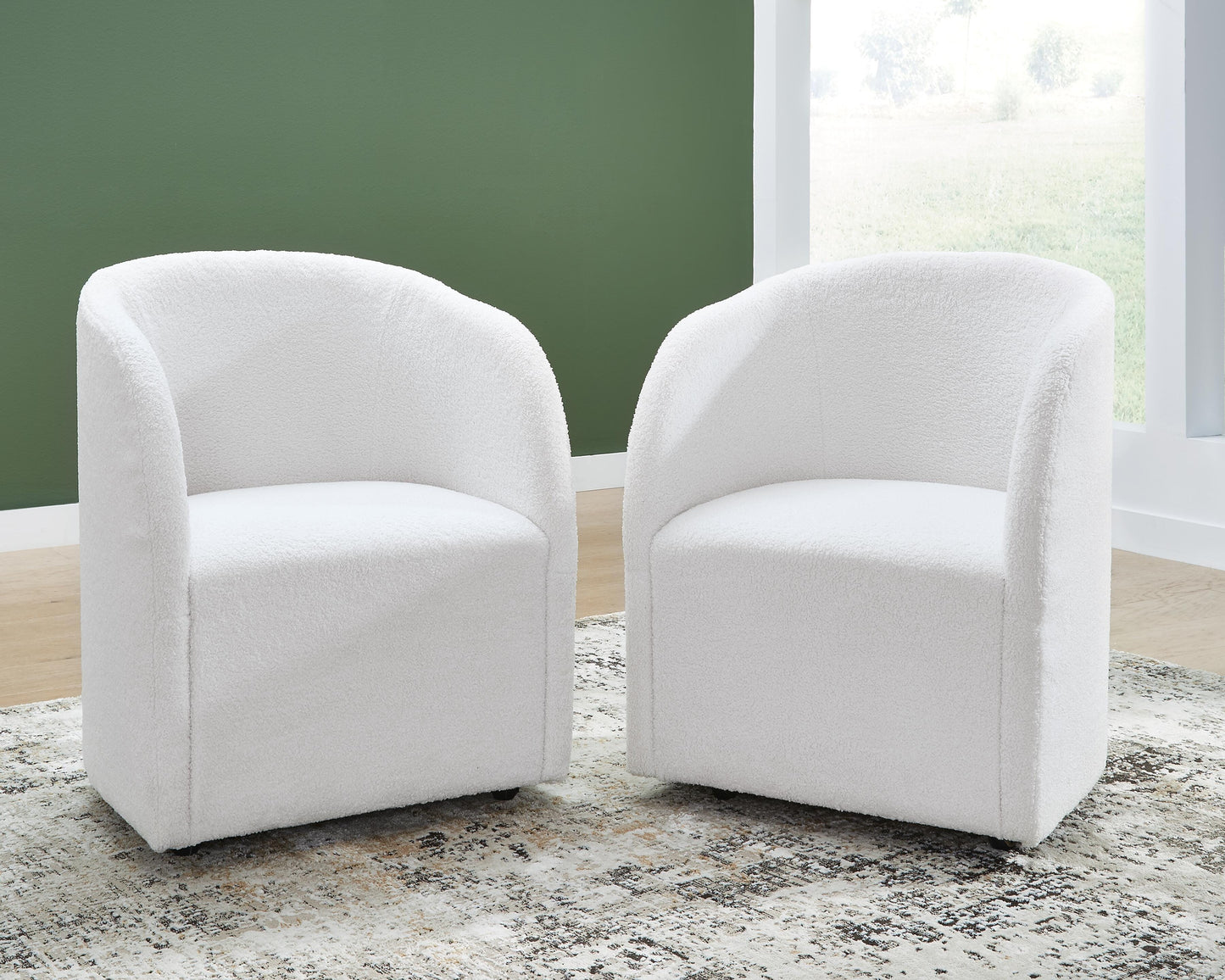 Ashley Express - Rowanbeck Dining UPH Arm Chair (2/CN)