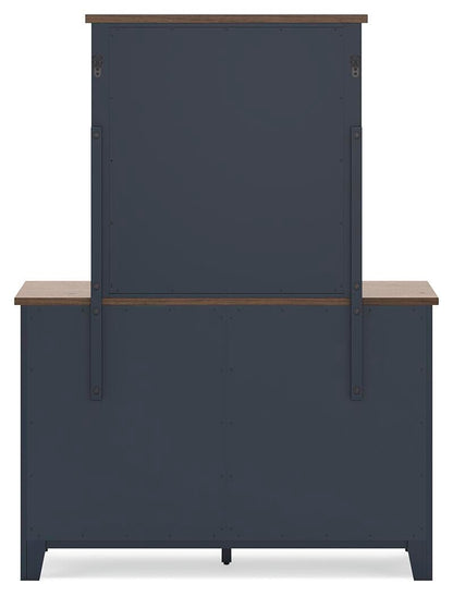 Landocken Dresser and Mirror