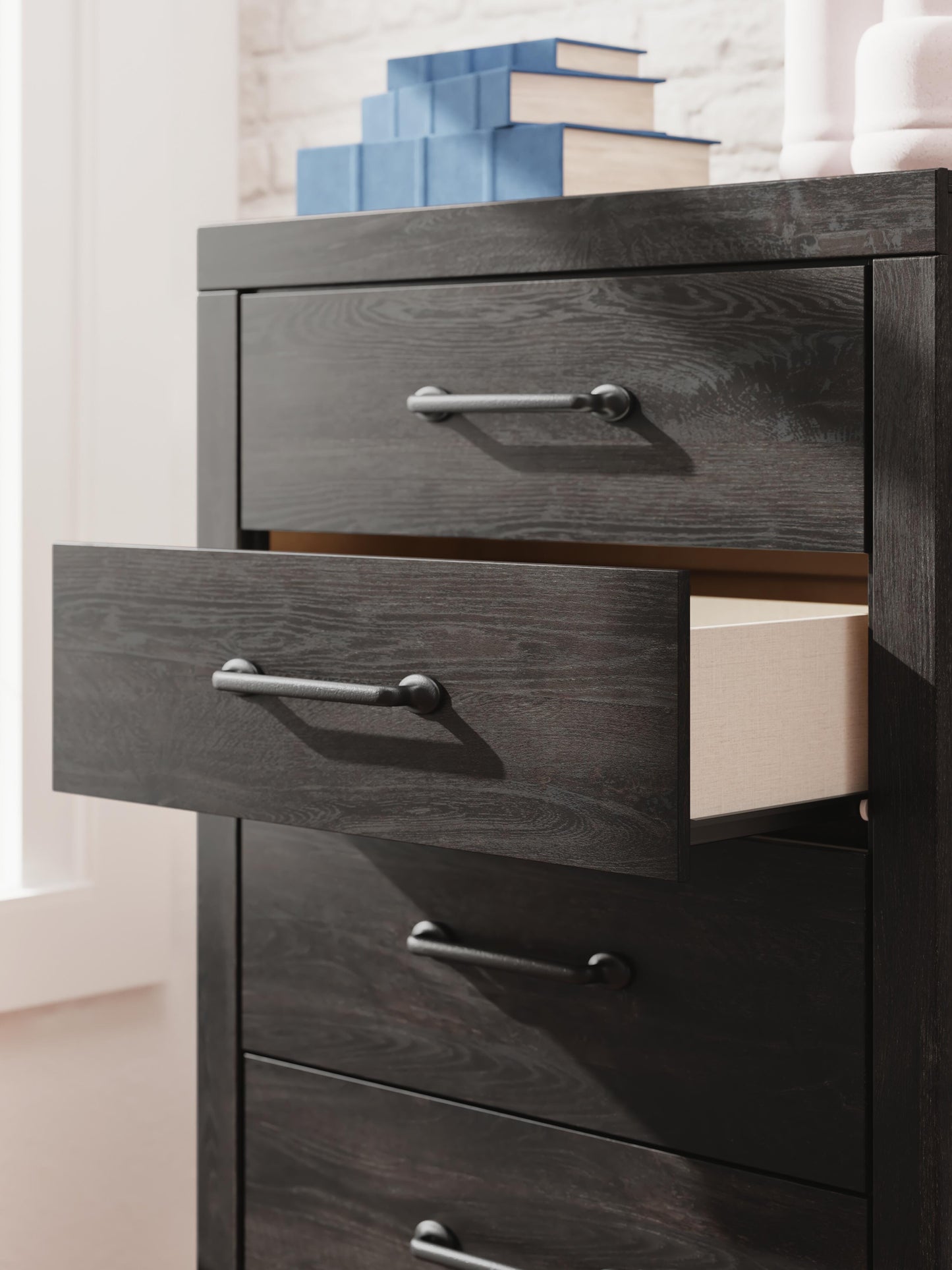 Hollivern Five Drawer Chest