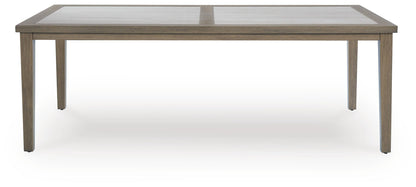 Rainier Ranch RECT Dining Table w/UMB OPT