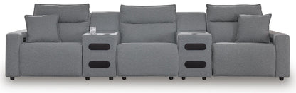 Modmax II 5-Piece Power Reclining Sectional with Audio Consoles