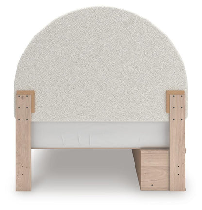 Arloster Full Upholstered Panel Bed with Storage