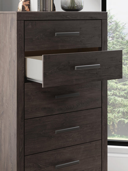 Prendonea Five Drawer Chest