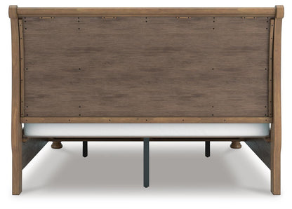 Feddinger King Storage Sleigh Bed