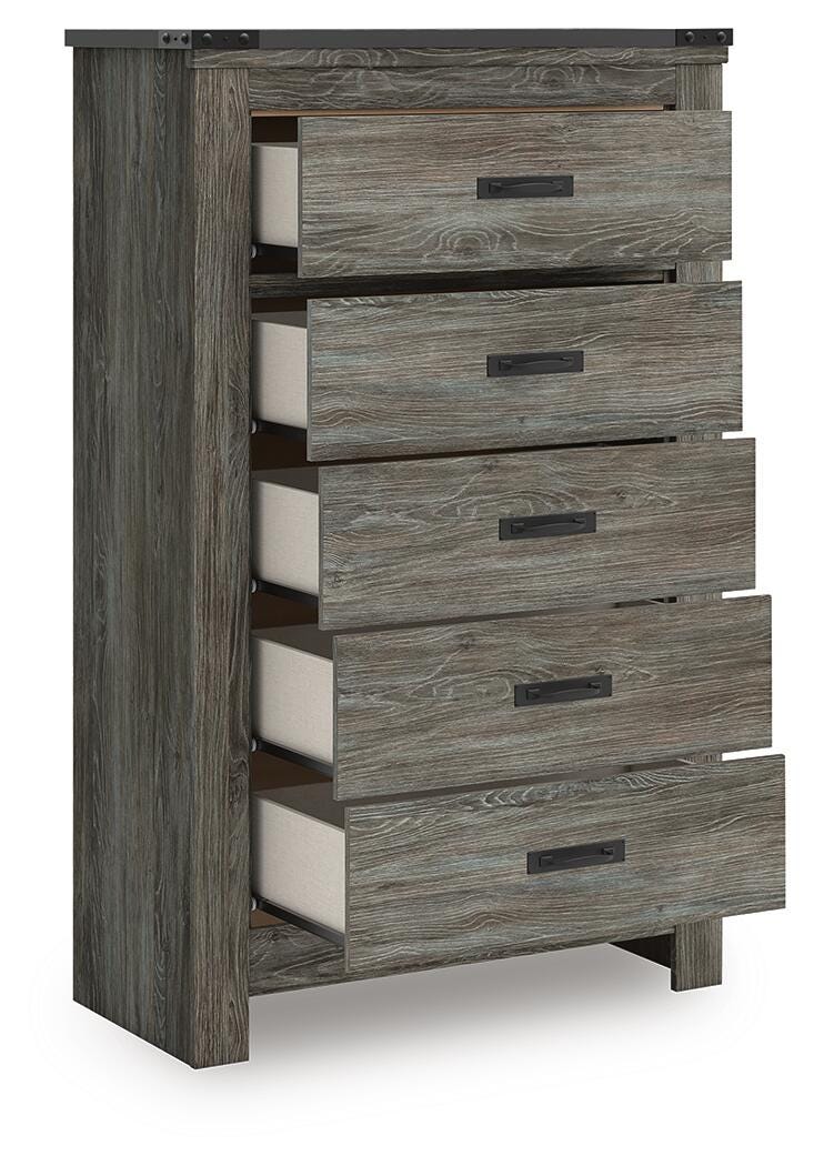 Frandern Five Drawer Chest
