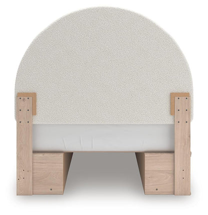 Arloster Full Upholstered Panel Bed with Storage