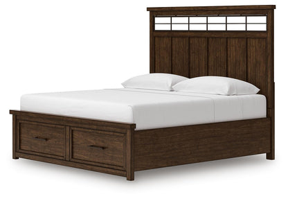 Taffenbrook King Panel Storage Bed