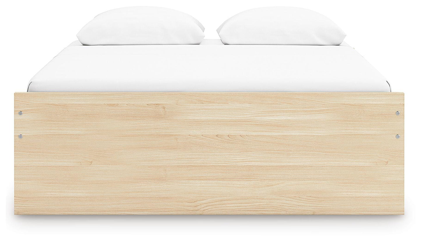 Ashley Express - Onita Queen Platform Bed with 1 Side Storage