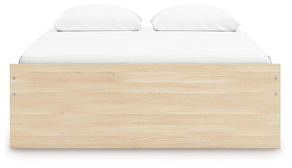 Ashley Express - Onita Queen Platform Bed with 1 Side Storage