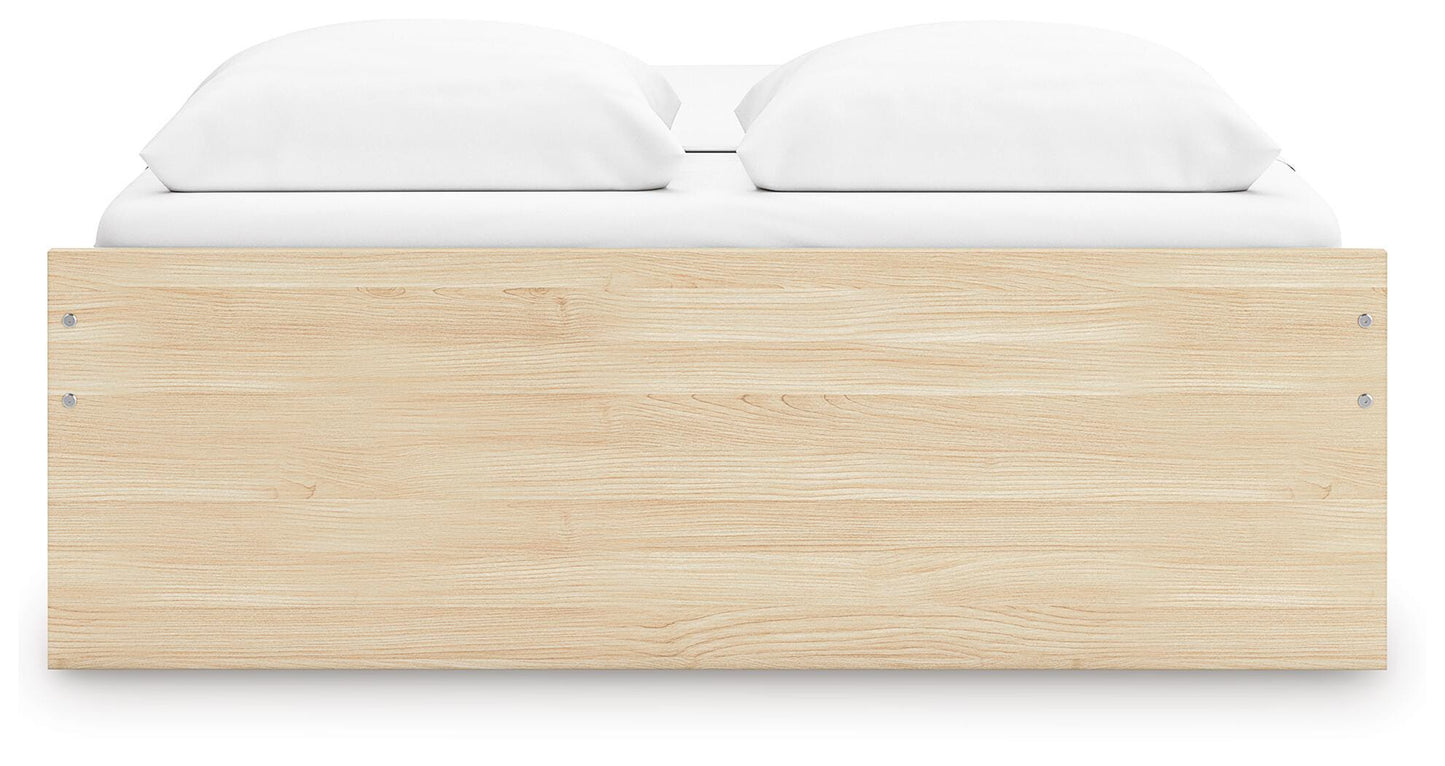 Ashley Express - Onita Queen Platform Bed with 1 Side Storage