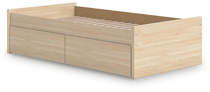 Ashley Express - Onita Twin Platform Bed with 1 Side Storage