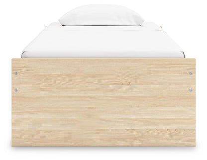 Ashley Express - Onita Twin Platform Bed with 1 Side Storage