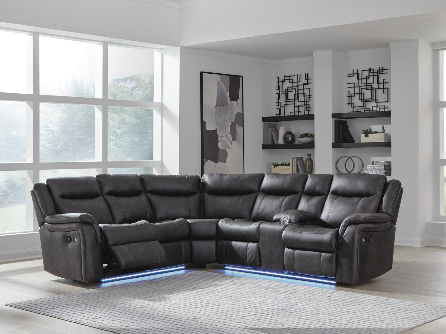 Sultan Meadow 2-Piece Reclining Sectional