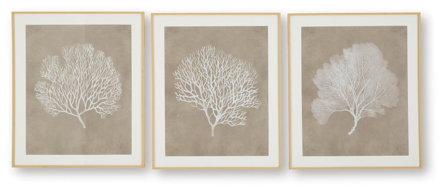 Ashley Express - Hendridge Wall Art Set (3/CN)