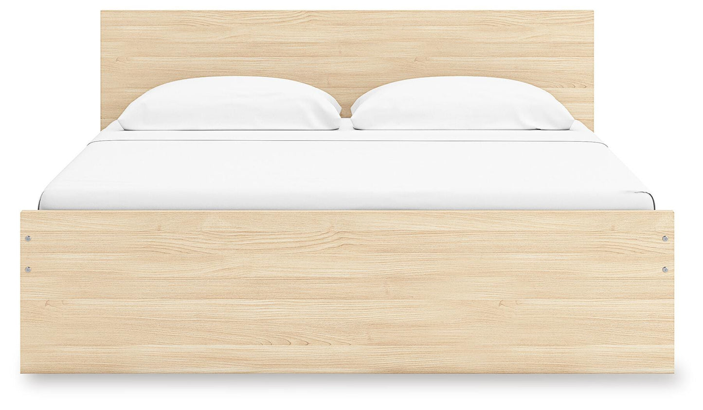 Ashley Express - Onita King Panel Platform Bed with 1 Side Storage