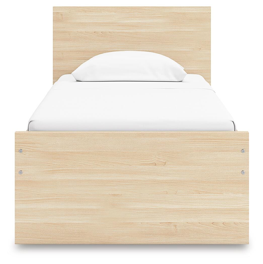 Ashley Express - Onita Twin Panel Platform Bed with 1 Side Storage