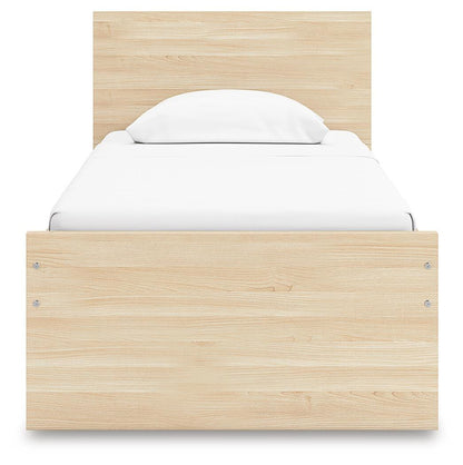 Ashley Express - Onita Twin Panel Platform Bed with 1 Side Storage