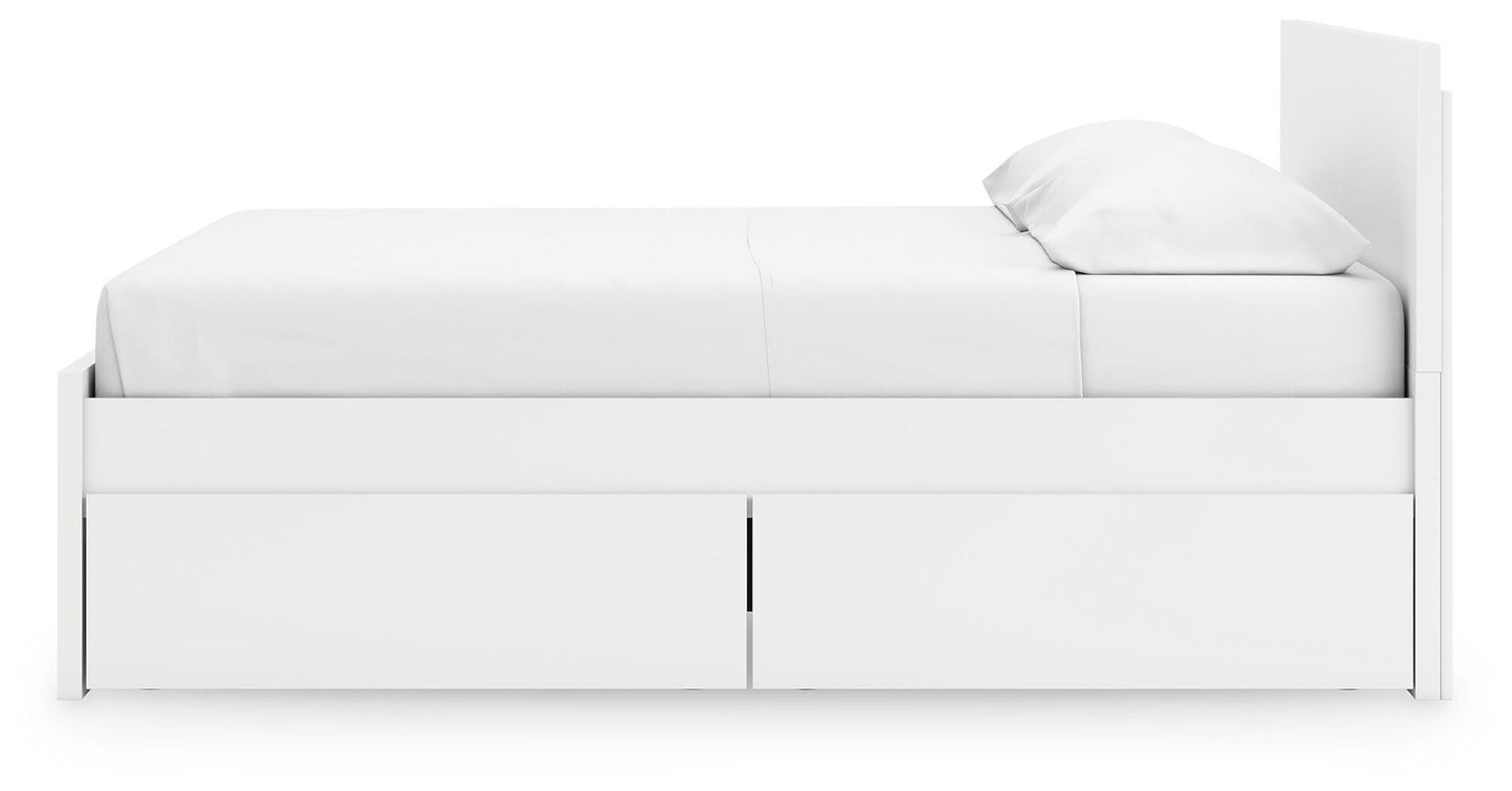 Ashley Express - Onita King Panel Platform Bed with 2 Side Storage
