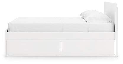 Ashley Express - Onita King Panel Platform Bed with 2 Side Storage