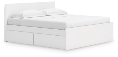 Ashley Express - Onita King Panel Platform Bed with Storage