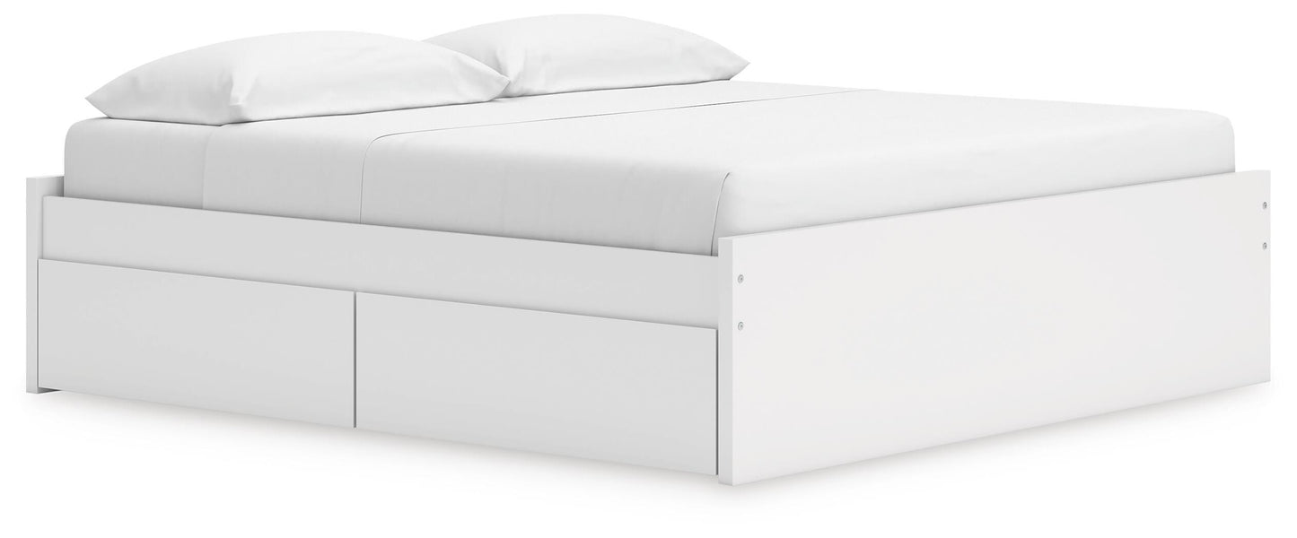 Ashley Express - Onita King Platform Bed with 2 Side Storage