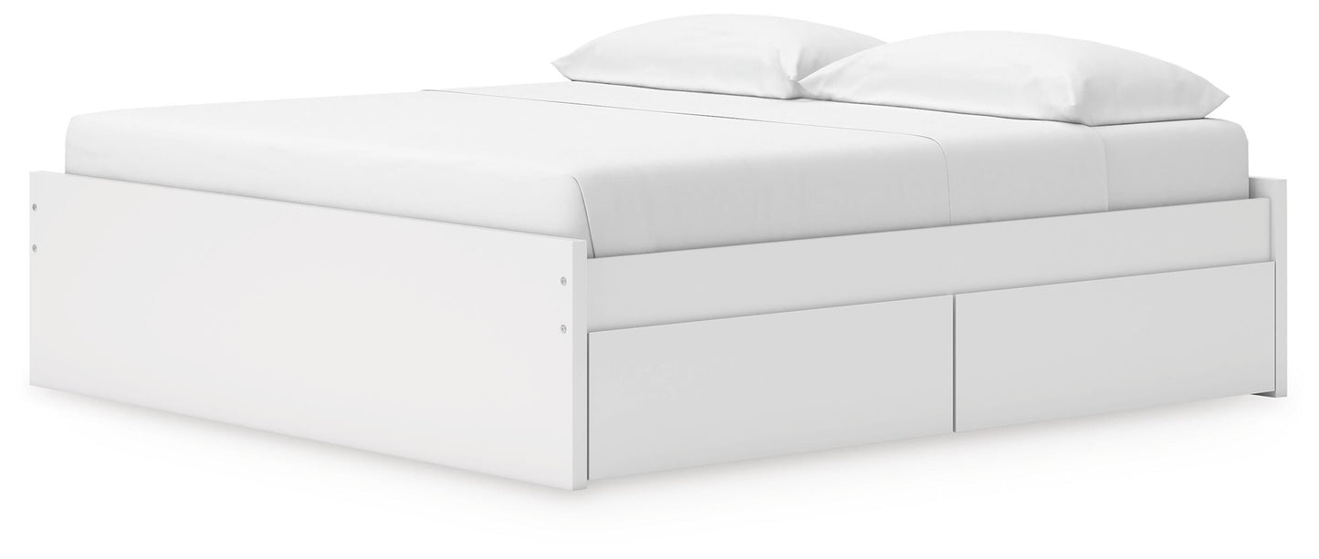 Ashley Express - Onita King Platform Bed with 2 Side Storage