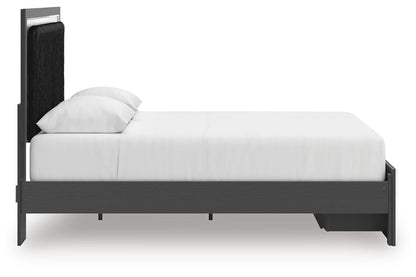 Zuraleus Queen Upholstered Panel Storage Bed