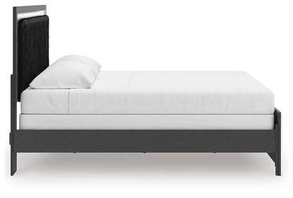 Zuraleus King Upholstered Panel Bed