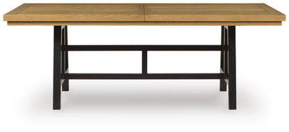 Galliden RECT Dining Room EXT Table