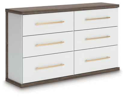 Kendanport Six Drawer Dresser