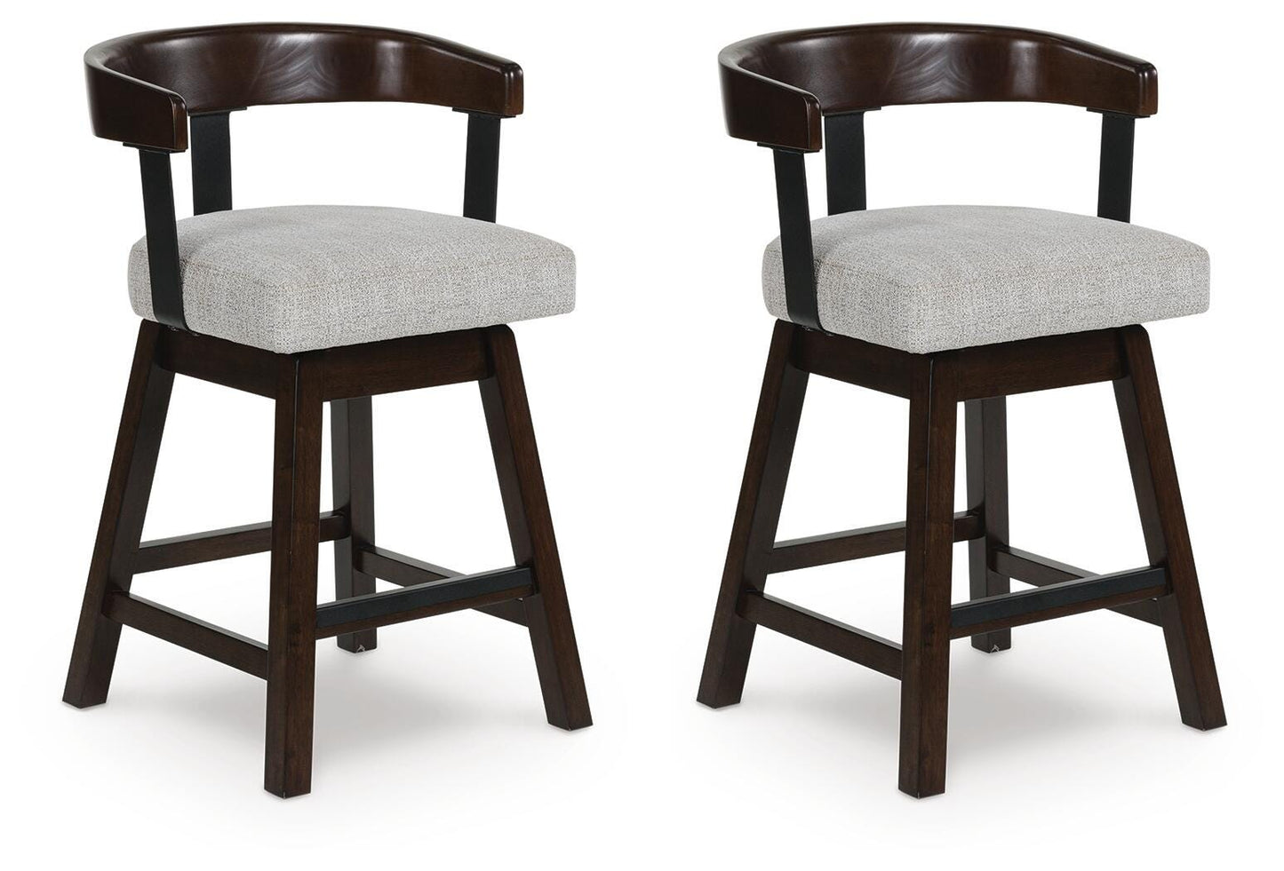 Ashley Express - Haddigan UPH Swivel Barstool (2/CN)