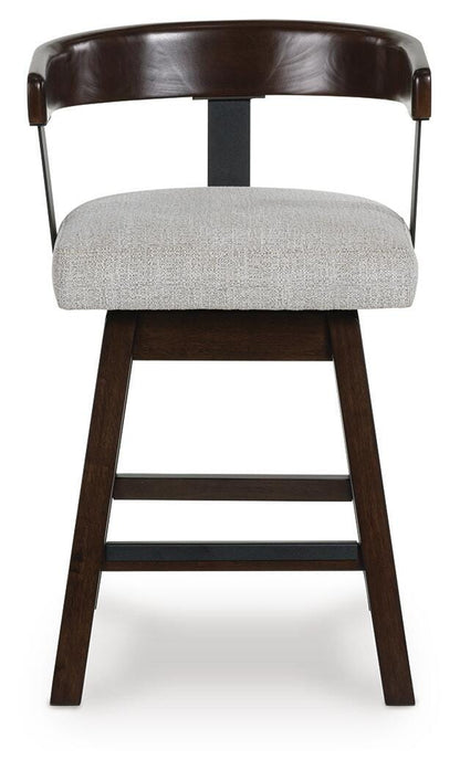Ashley Express - Haddigan UPH Swivel Barstool (2/CN)