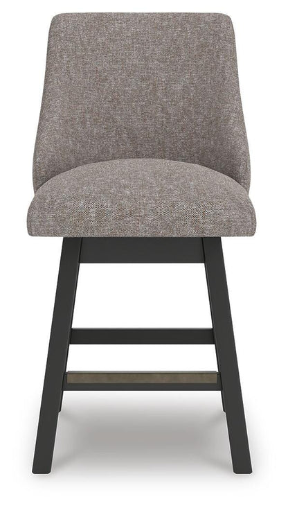 Ashley Express - Neymorton UPH Swivel Barstool (2/CN)