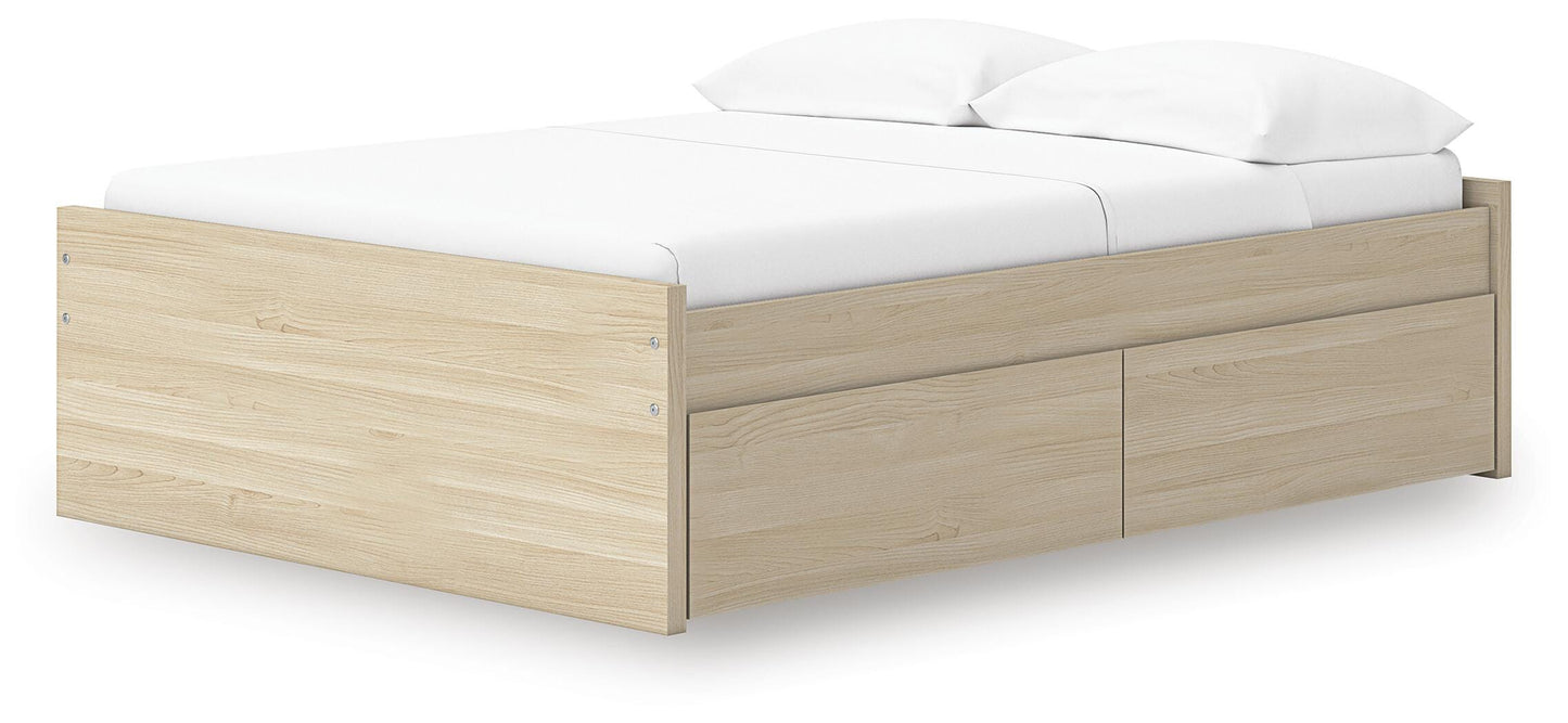 Ashley Express - Onita Full Platform Bed with 2 Side Storage