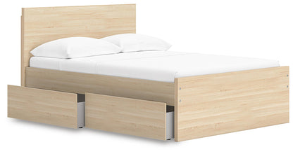 Ashley Express - Onita Full Panel Platform Bed with 1 Side Storage