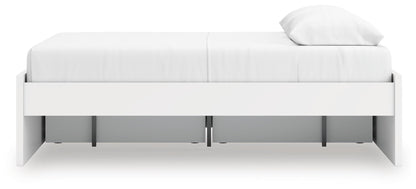 Ashley Express - Onita Queen Platform Bed with 1 Side Storage