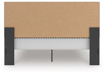 Zuraleus King Upholstered Platform Bed