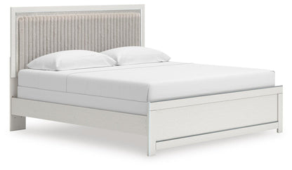 Zuraleus King Upholstered Panel Bed